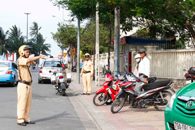 Đảm bảo an toàn giao thông trong kỳ thi quốc gia