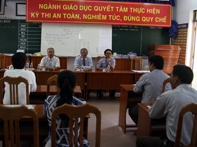 Các điểm thi chuẩn bị tốt cho kỳ thi THPT quốc gia 2015