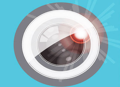 Camera luôn được giữ sạch bằng 1 cần gạt nước siêu nhỏ đi kèm