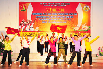 Propaganda festival of Ho Chi Minh Young Pioneer Organization's ...