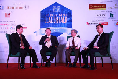 Các diễn giả tọa đàm về “Cơ hội đầu tư cho tương lai”