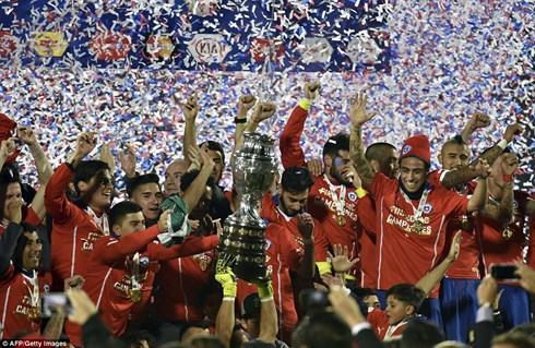 Chile ghi nhiều bàn thắng nhất giải.