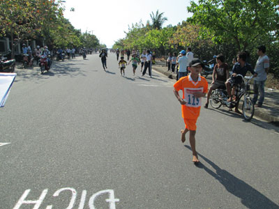 Giải việt dã huyện Vạn Ninh - một trong những hoạt động thể thao phong trào mang tính truyền thống.