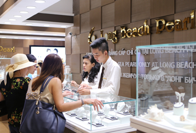 Khai trương cửa hàng trang sức ngọc trai thứ 14 tại Vinpearl Land