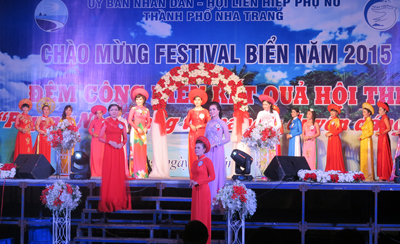 Công diễn kết quả Hội thi &quot;Phụ nữ Nha Trang – tài năng – duyên dáng&quot;
