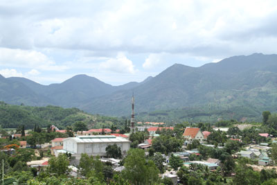 Một góc thị trấn Tô Hạp