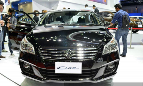 Suzuki Ciaz được trình làng trước đó tại Triển lãm xe Bangkok 2015.