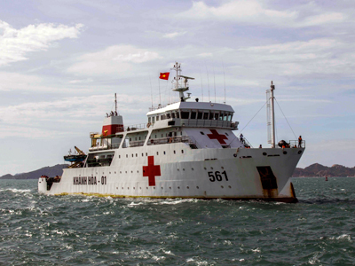 11 ngư dân bị nạn ở Trường Sa đã vào bờ an toàn