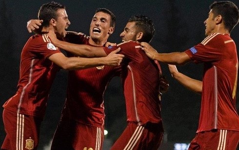 U19 Tây Ban Nha vô địch xứng đáng (Ảnh: UEFA)