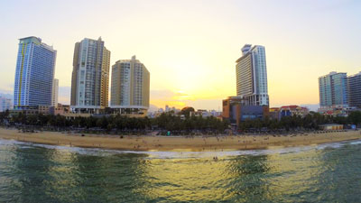 Nha Trang nhìn từ biển 