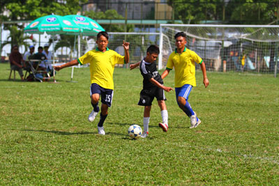 Sân chơi của các cầu thủ nhí