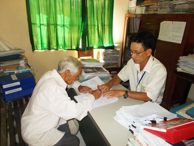 Cơ bản hoàn thành cấp giấy chứng nhận quyền sử dụng đất lần đầu