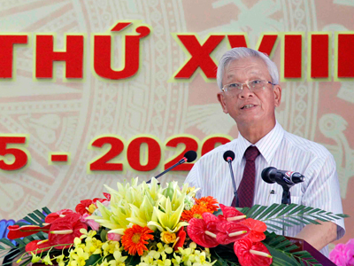 Đại hội Đảng bộ huyện Vạn Ninh lần thứ XVIII, nhiệm kỳ 2015 - 2020
