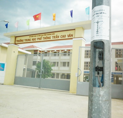 Trụ điện không an toàn