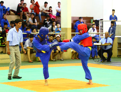Giải vovinam - Việt võ đạo các nhóm tuổi TP. Nha Trang: Hơn 140 võ sinh tranh tài