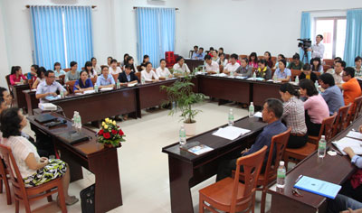 Trung tâm Xúc tiến đầu tư và Hỗ trợ doanh nghiệp tổ chức nhiều khóa đào tạo nhằm hỗ trợ doanh nghiệp nhỏ và vừa.