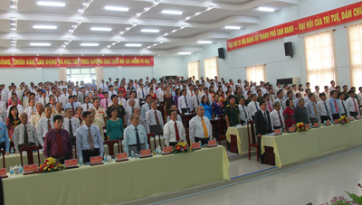 Đại hội Đảng bộ TP. Cam Ranh lần thứ XI, nhiệm kỳ 2015 - 2020