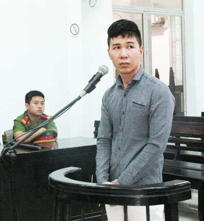 Bị cáo Huỳnh Bá Hạnh Lộc