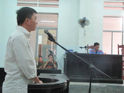 Bị cáo Nguyễn Chí Thái