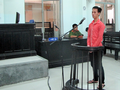 Bị cáo Nguyễn Thanh Tú.