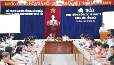 Quang cảnh hội thảo.