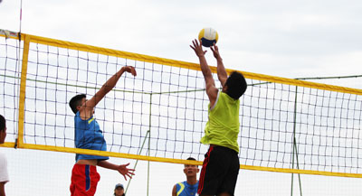 Các vận động viên tranh tài tại giải