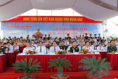 Quang cảnh buổi lễ