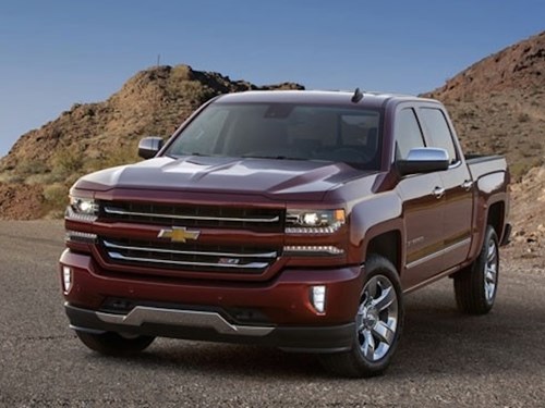 Xe bán tải Chevrolet Silverado 2016: Cao cấp và mới mẻ hơn