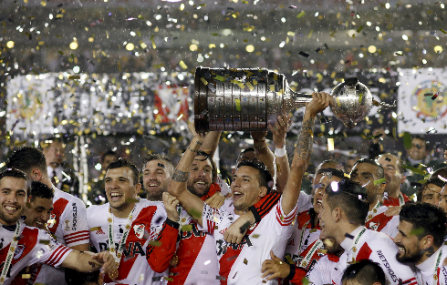 River Plate trở thành nhà vua mới của bóng đá Nam Mỹ. Ảnh: Reuters.