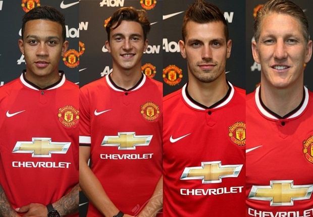 Những gương mặt mới của Manchester United mùa bóng này.
