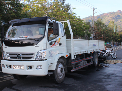 Hiện trường vụ tai nạn