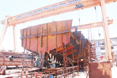 Đóng tàu theo Nghị định 67: Đơn đặt hàng đang tăng dần