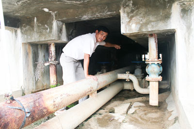 Hệ thống cấp nước thị trấn Tô Hạp: Chờ nâng cấp