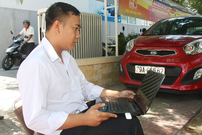 Khách hàng sử dụng dịch vụ ezCom để truy cập Internet