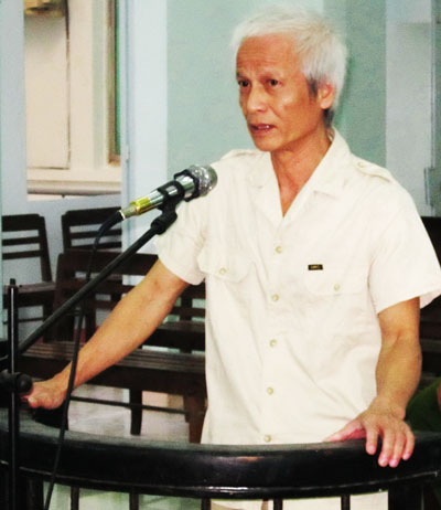 Bị cáo Lê Quốc Trịnh