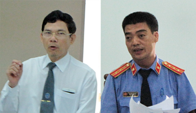  Phần tranh tụng căng thẳng giữa luật sư và đại diện Viện Kiểm sát.