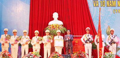 Kỷ niệm trọng thể 70 năm ngày truyền thống Công an nhân dân