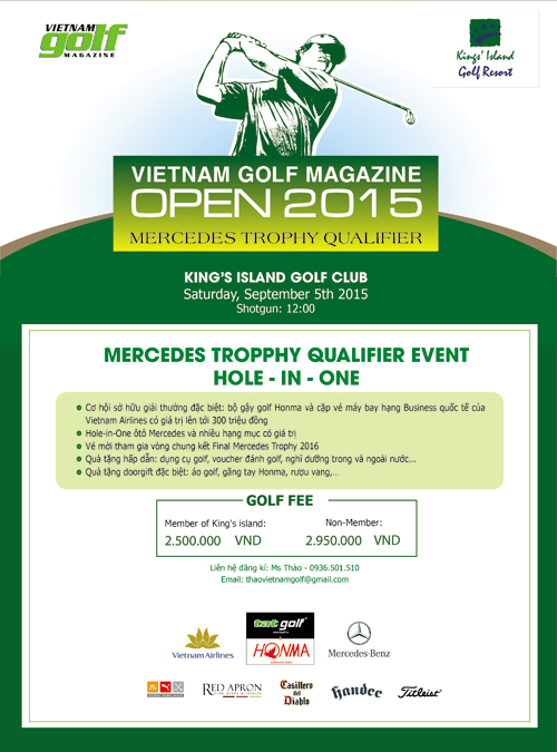 150 golf thủ dự giải đấu thường niên của Tạp chí Golf Việt Nam