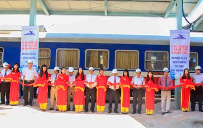 Khánh thành công trình sửa chữa lớn ke, mái che ke ga Nha Trang