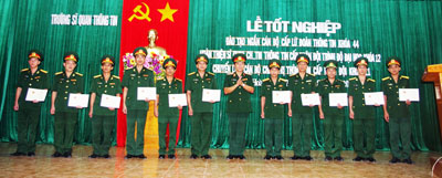 102 học viên nhận bằng tốt nghiệp