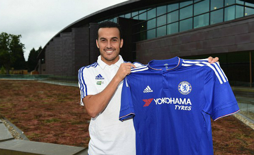 Pedro, tân binh đắt giá của Chelsea.