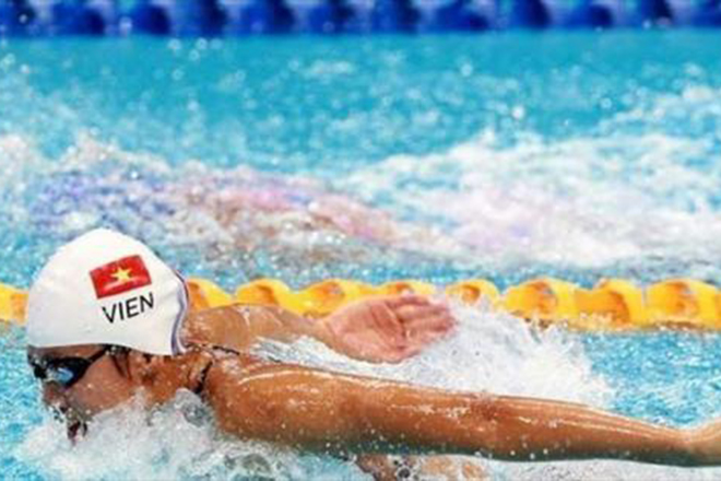 Ánh Viên thạm dự cả 8 Tour đấu của Cúp bơi lội thế giới 2015.