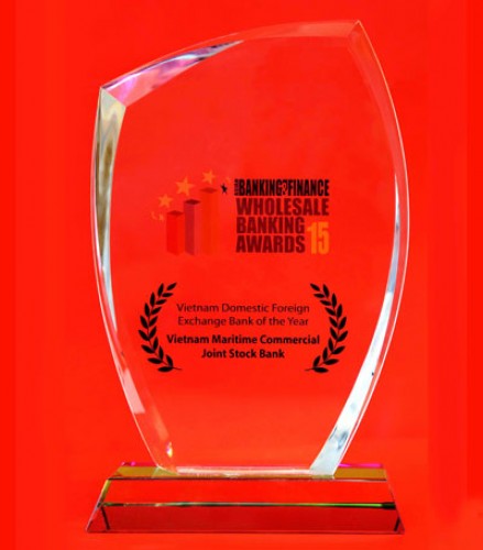 Maritime Bank là Ngân hàng cung cấp dịch vụ ngoại hối tốt nhất Việt Nam 2015