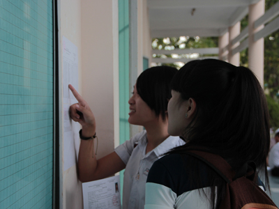 Công bố điểm chuẩn trúng tuyển nguyện vọng 1