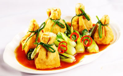 Đậu hũ bao bố chay