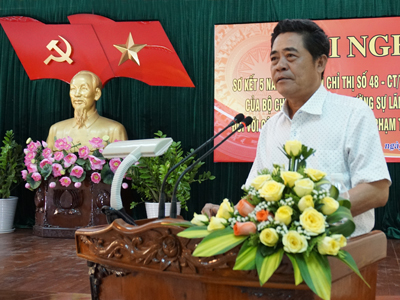 Sơ kết 5 năm thực hiện Chỉ thị 48 của Bộ Chính trị