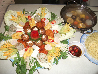 Lẩu chay thập cẩm