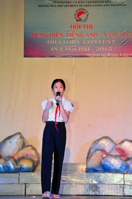 Oratory Contest in English