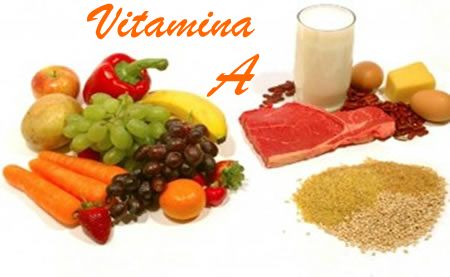 Những thực phẩm chứa nhiều vitamin A.