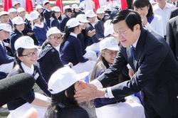 Chủ tịch nước chúc mừng ngành giáo dục dịp khai giảng